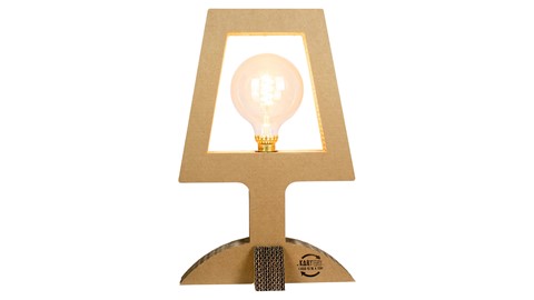 Tafellamp Paper Lichtenvoorde, karton