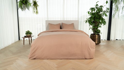 Dekbedovertrek Abel, taupe