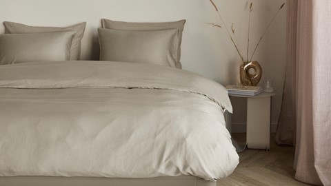 Dekbedovertrek Change, sand