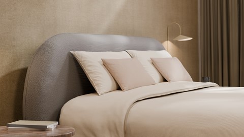 Boxspring Flow met Kårlsson Excellence matras, light grey