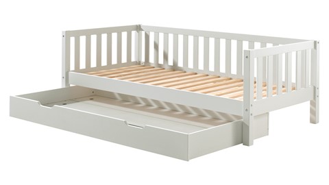 Kajuitbed Fritz met slaaplade, white