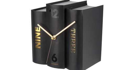 acc_present-time_tafelklok_book_zwart_svv