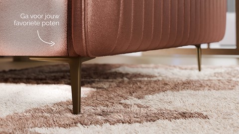 Bed Ruby velvet glow, blush