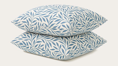 HappyBed Twilight Leaves - kussensloop (set van 2 stuks), multicolour
