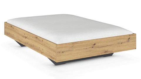 Bed Lex, artisan eiken