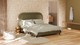 Bed Amber velvet glow, dark green