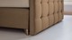 Boxspring Unik Varje vlak met Vildar Royal matras, caramel