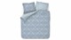 Dekbedovertrek Moon Flower, light blue