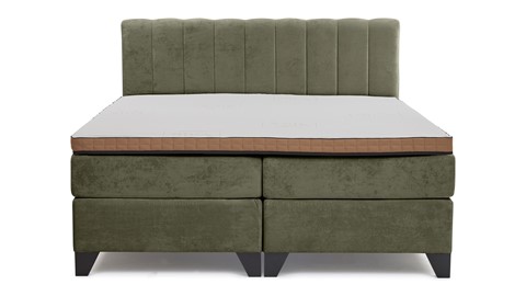 Hotelboxspring Suite met topper Comfort, sage