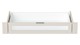 Binnenschuifla glas kast Compact, Kixx en Switchline, wit