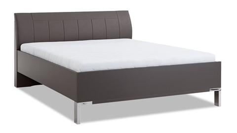 Bed Suite met chrome poten, havanna/havanna