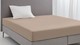 Hoeslaken Biologisch perkal matras, taupe
