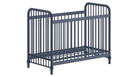 Babyledikant Bronxx, blauw