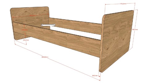 Doorgroeibed Sam, eik