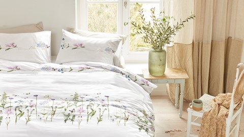 Dekbedovertrek Soft Bloom, multi