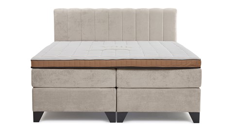 Hotelboxspring Suite met topper Luxury, shell