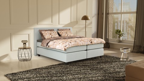 Boxspring Autentik Kurbat, light grey