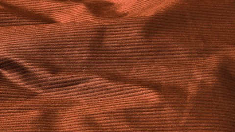 Dekbedovertrek Cosy Corduroy, terra