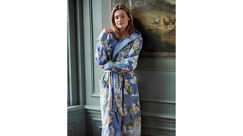 Badjas Rosalee XS, blauw