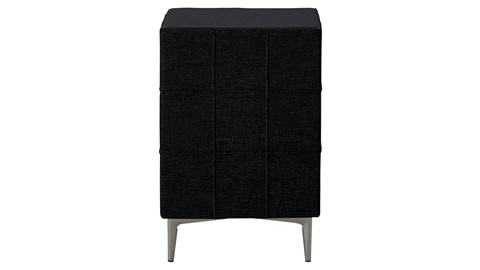 Hocker B Bright de luxe inclusief poten, black