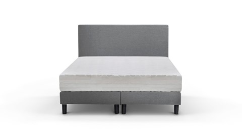 Boxspring Cisano vlak met Silver Pocket Deluxe Foam matras