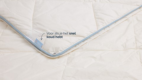 B Bright 4-seizoenen dekbed Wol