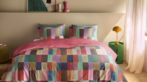 Dekbedovertrek Fiesta Blocks, multicolour