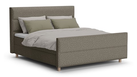 Boxspring Mica - Bold touch, liver