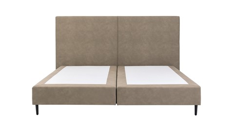 Boxspring Opal vlak zonder matras, brown