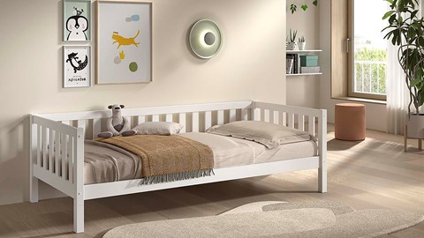Kajuitbed Dallas, wit