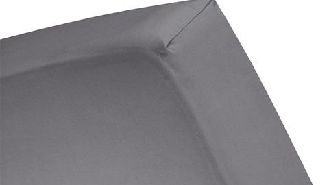 Hoeslaken Basic 35cm, antraciet