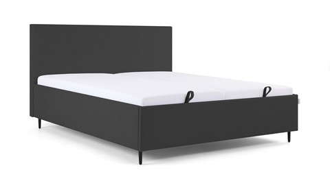 Opbergbed Emerald, charcoal