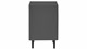 Hocker B Bright inclusief poten, anhracite