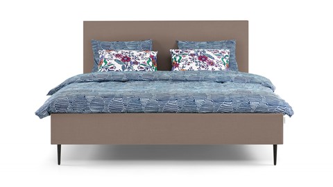 Bed Emerald, taupe