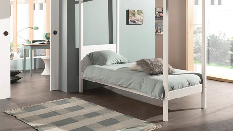 Hemelbed Pino, wit
