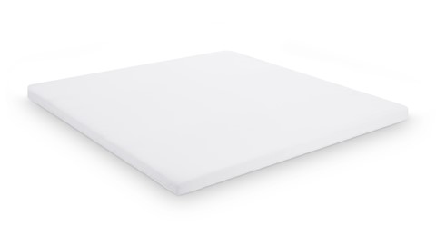 Hoeslaken B Bright Percale topper, wit