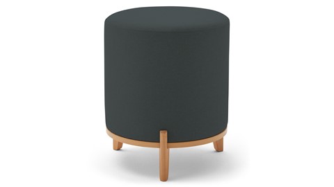 Hocker Karlsson inclusief poten, anthracite