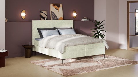 Boxspring Emerald - Bold touch, natural