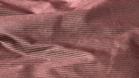 Dekbedovertrek Cosy Corduroy, pink