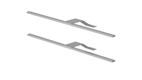 Buitenverlichting 2 stuks kast Compact, Kixx en Switchline, alu