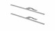 Buitenverlichting 2 stuks kast Compact, Kixx en Switchline, alu