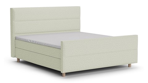Boxspring Mica - Bold touch, natural