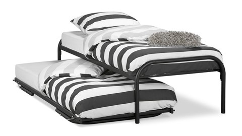 draagbaar hardware radium Bed met onderschuifbed Duet | Beter Bed