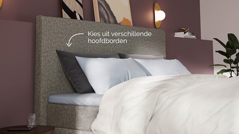 Boxspring Emerald - Bold touch, liver