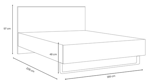 Bed Craft, eiken