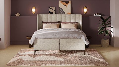 Boxspring Ivory - Pure touch, natural