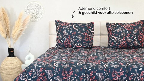 Happybed Twilight Ruby alle seizoenen dekbed synthetisch