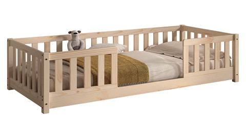 Kajuitbed Dallas met uitvalbeveiliging, natuur