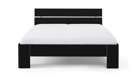 Bed Fresh 500 met hoofdbord, zwart