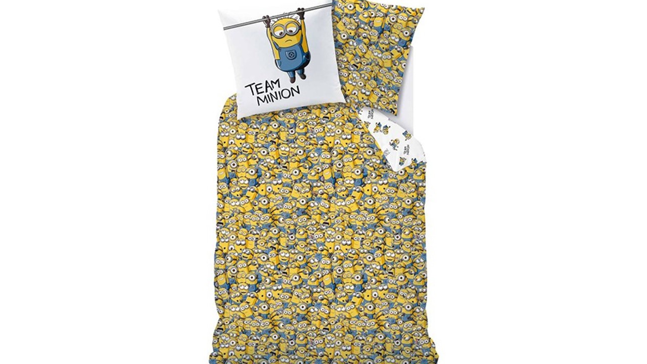 Bedding Minions, Bed cover pillowcase 80x80cm, duvet cover